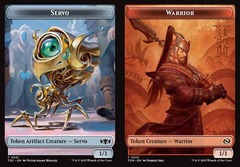 Servo (0031) // Warrior (0013) Double-Sided Token